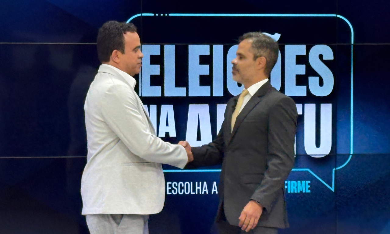 Ronaldo Mansur foi o primeiro conviado da s&eacute;rie de sabatinas da TV Aratu. Foto: Divulga&ccedil;&atilde;o