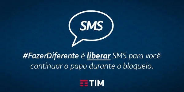 DE VOLTA AO SMS: Operadora de telefonia libera o envio de mensagens enquanto o Whatsapp estiver bloqueado