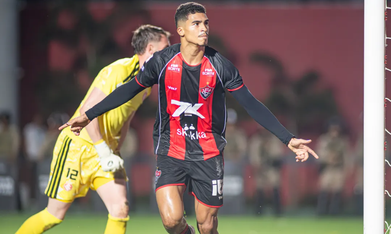 Vit&oacute;ria vence o Internacional em casa e sobe na tabela do Brasileir&atilde;o.Foto: Victor Ferreira | EC Vit&oacute;ria