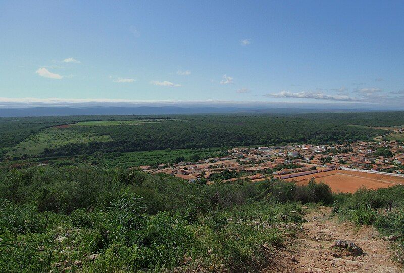 América Dourada está entre os 128 municípios baianos sob alerta de perigo para baixa umidade. Foto: Reprodução | Wikipedia
