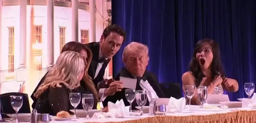 Trump é retirado de jantar após ataque a tiros em hotel nos EUA 