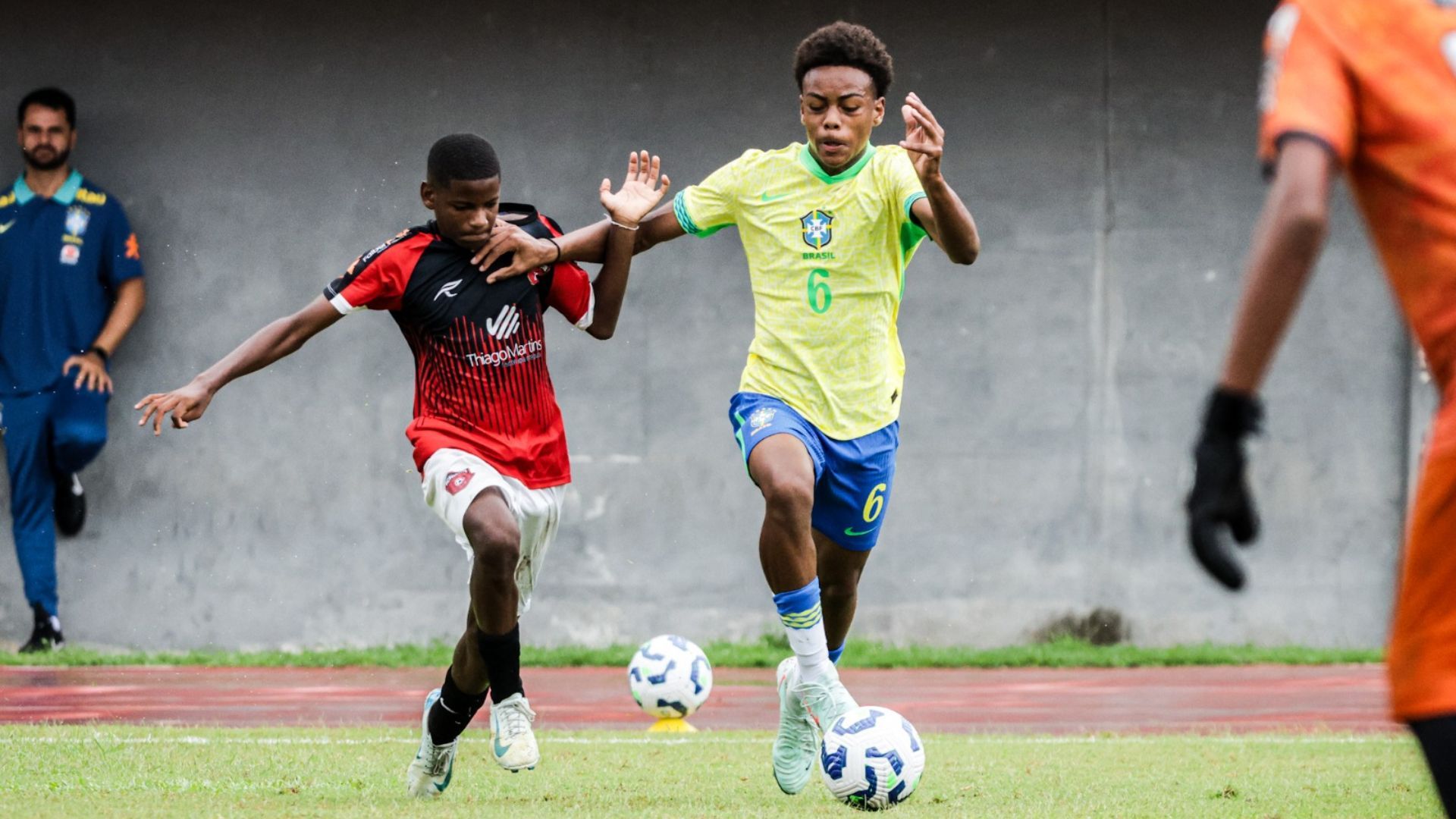 Seleção Brasileira Sub-15 na Copa 2 de Julho | Foto: Luis Paulo Leal/Ascom Sudesb