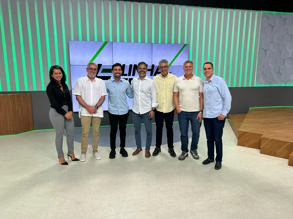 Prefeito de LEM visita TV Aratu e destaca a Bahia Farm Show 2025