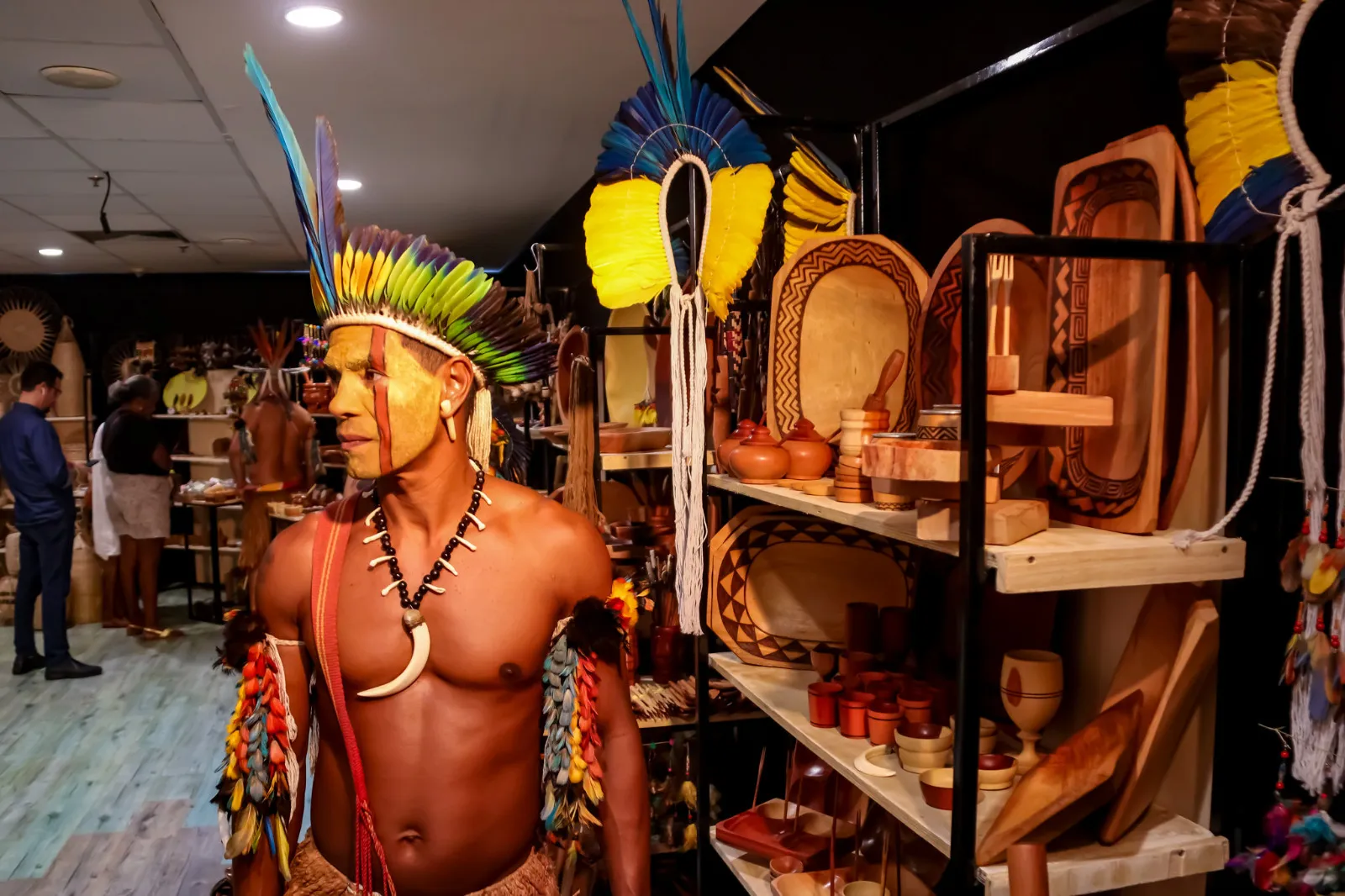 Feira de Artesanato Indígena acontece de sexta a domingo no MAC Bahia