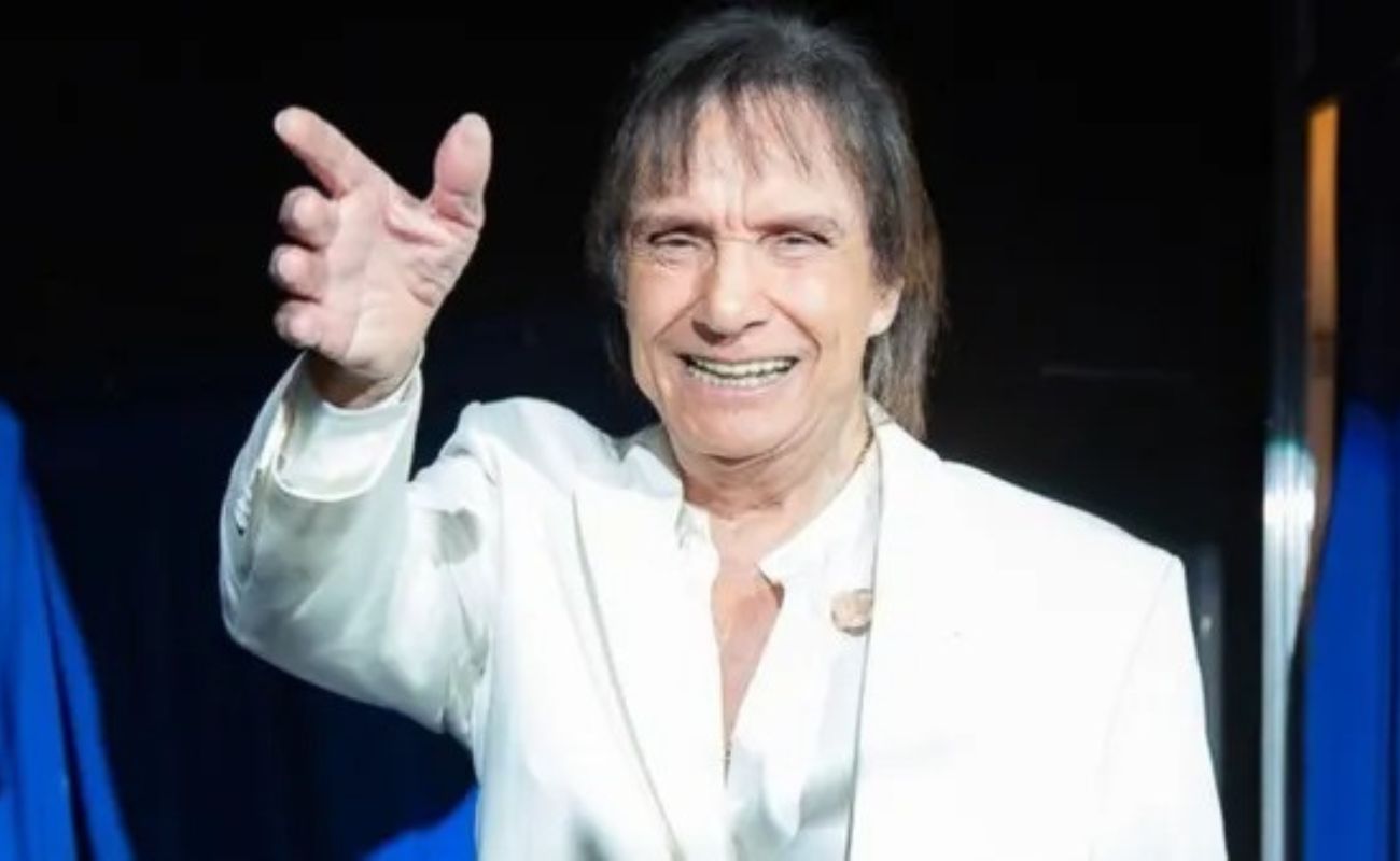 Roberto Carlos em Salvador. Foto: Instagram | Caio Girardi