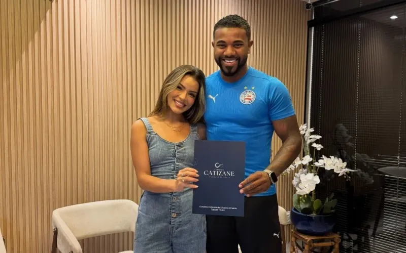 O casal oficializou a uni&atilde;o em julho e agora se prepara para celebrar ao lado de familiares e amigos em uma festa. | Foto: Redes Sociais&nbsp;