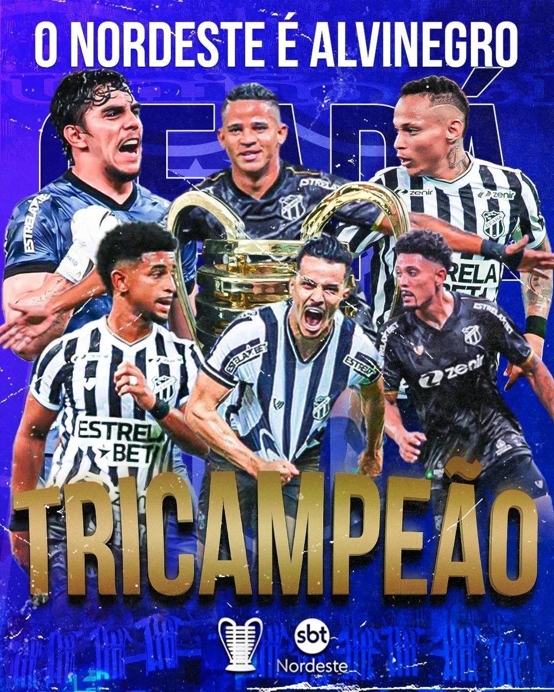 Em cobrança de penalidades, Ceará supera Sport e conquista a Copa do Nordeste 2023