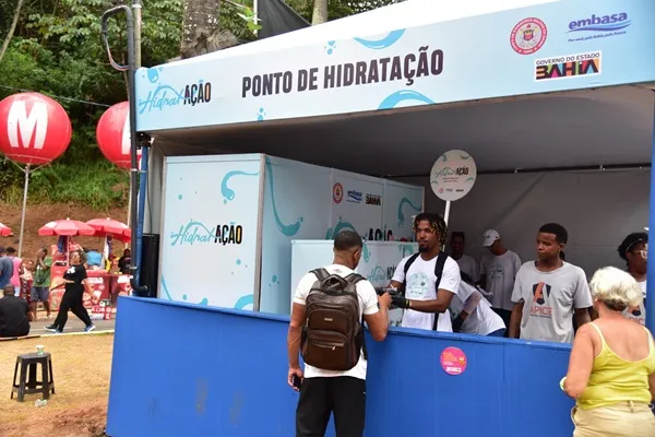 Carnaval 2026: confira os pontos hidratação gratuita da folia em Salvador