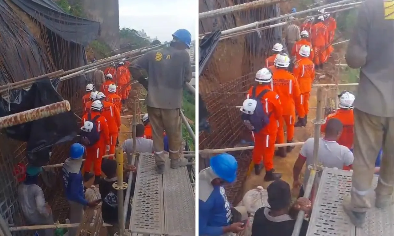 Resgate de operário