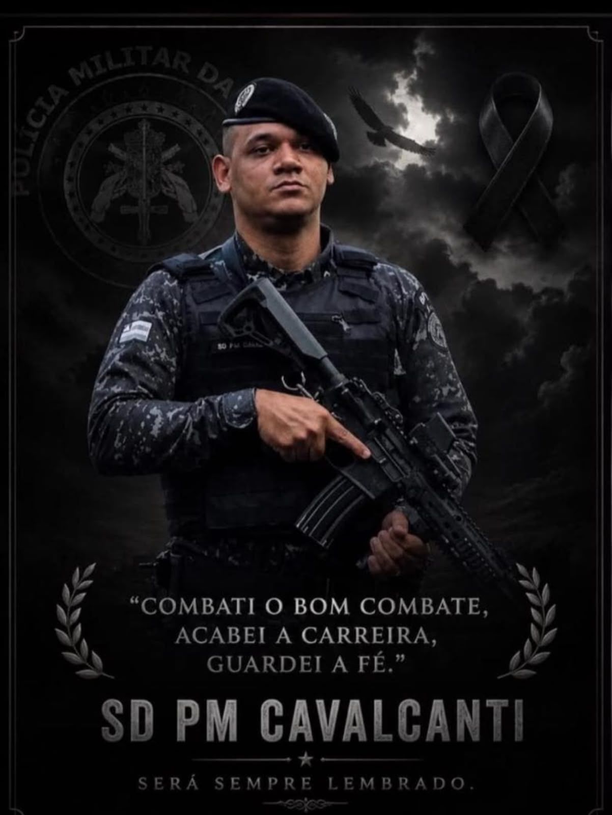 Soldado Lucas Da Silva Cavalcanti Morreu Ap&oacute;s Sofrer Acidente Durante Treinamento Da Pol&iacute;cia Militar Em Salvador