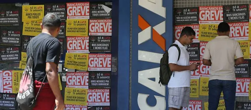 Bancários da Caixa encerram greve na Bahia; Agências abrirão uma hora mais cedo segunda e terça-feira