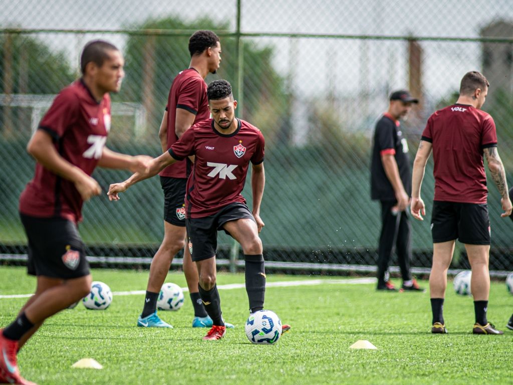 O Vitória vai enfrentar o Botafogo nesta quarta-feira, pela 14ª rodada do Brasileirão. Foto: Victor Ferreira/EC Vitória