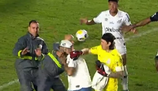 Vídeo: oitavas de final da Copa do Brasil termina em confusão, agressão a goleiro e Corinthians na próxima fase