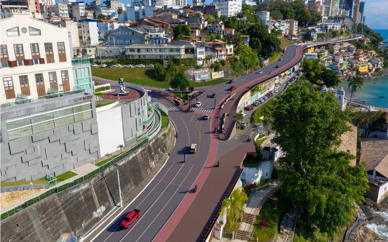 A Avenida Contorno faz parte de uma área estratégica para o desenvolvimento urbano de Salvador, conectando o Centro Histórico à Cidade Baixa e à região portuária/Foto: Divulgação