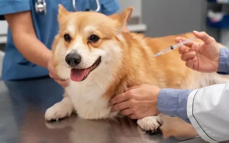 Vacina&ccedil;&atilde;o antirr&aacute;bica deve ser aplicada anualmente em c&atilde;es e gatos a partir dos tr&ecirc;s meses de idade, conforme recomenda&ccedil;&atilde;o das autoridades de sa&uacute;de/Foto: Freepik &nbsp;