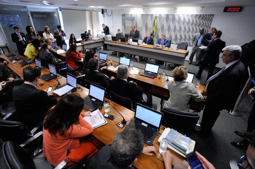 Comiss&atilde;o de Constitui&ccedil;&atilde;o, Justi&ccedil;a e Cidadania.| Foto: Ag&ecirc;ncia Senado
