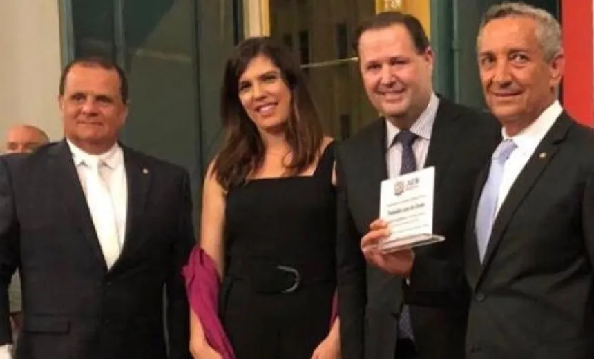 Empresário Teobaldo Costa é homenageado em jantar da Associação Comercial da Bahia