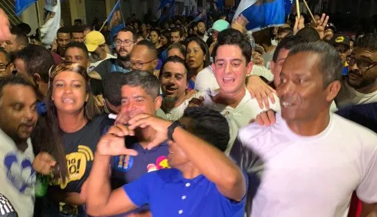 Em carreata ao lado de Neto e Cacá, Marcelinho pede mais incentivo para produção em Ubatã
