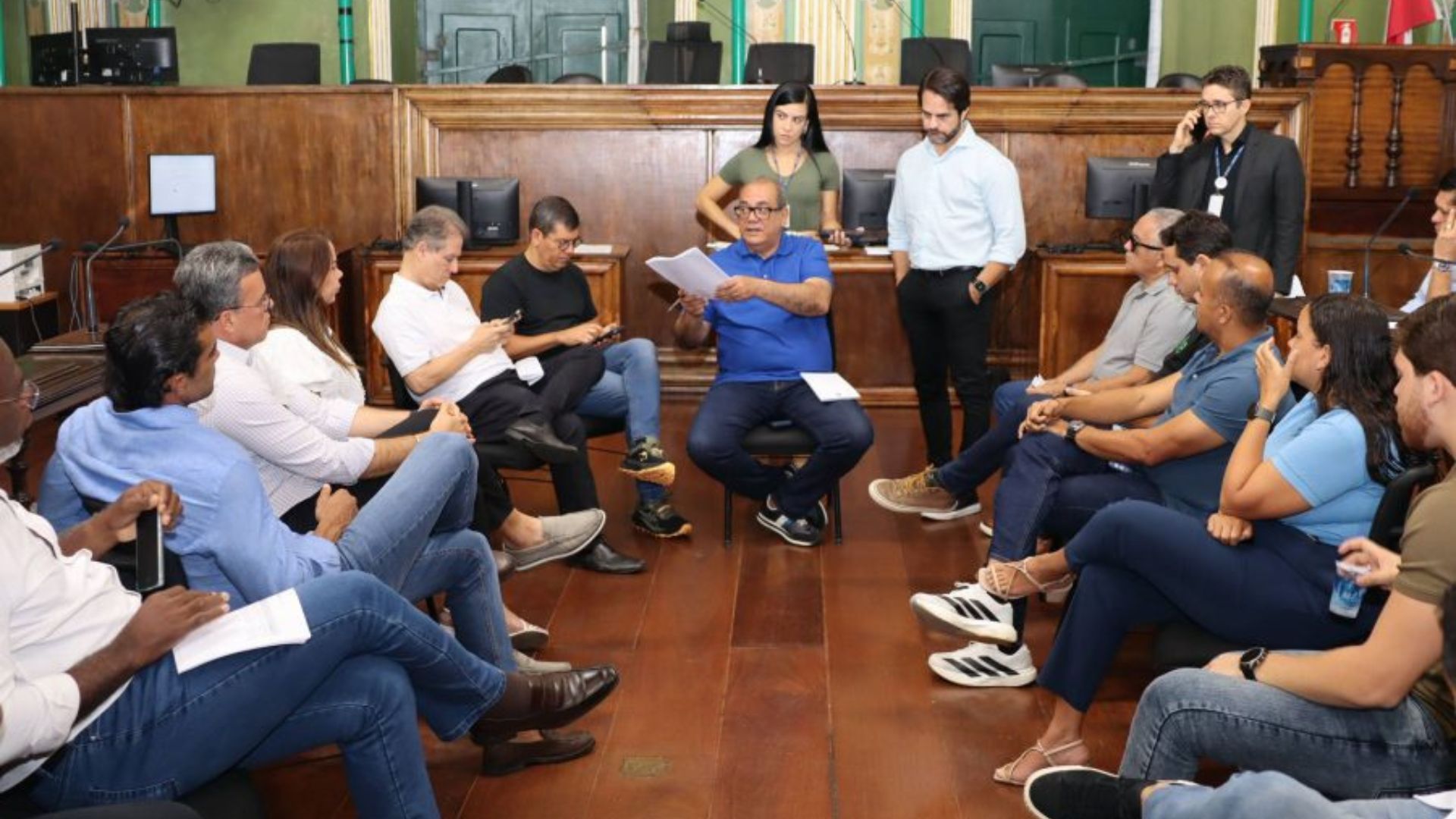 Sandro Filho &eacute; &uacute;nico vereador de Salvador que conseguiu se eleger em 2026; Foto: Reginaldo Ip&ecirc;/CMS