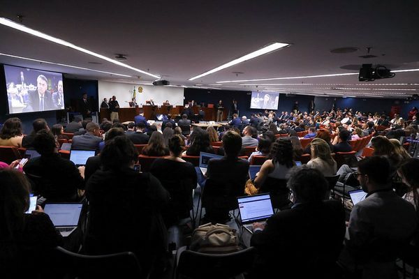 Interrogatório no STF. Foto: Antônio Augusto | STF