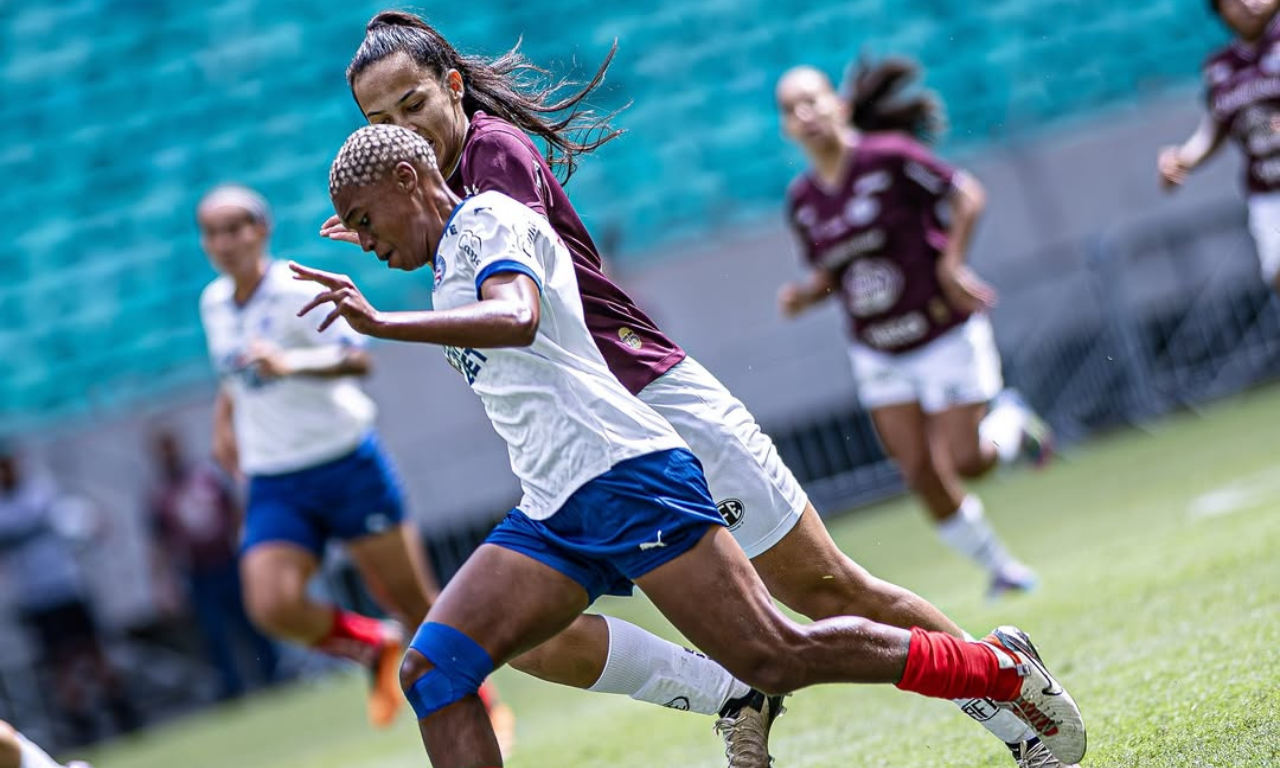 Bahia se classifica pela 1ª vez para o mata-mata da Série A1 Feminina.Foto: redes sociais | @meninasdeaço
