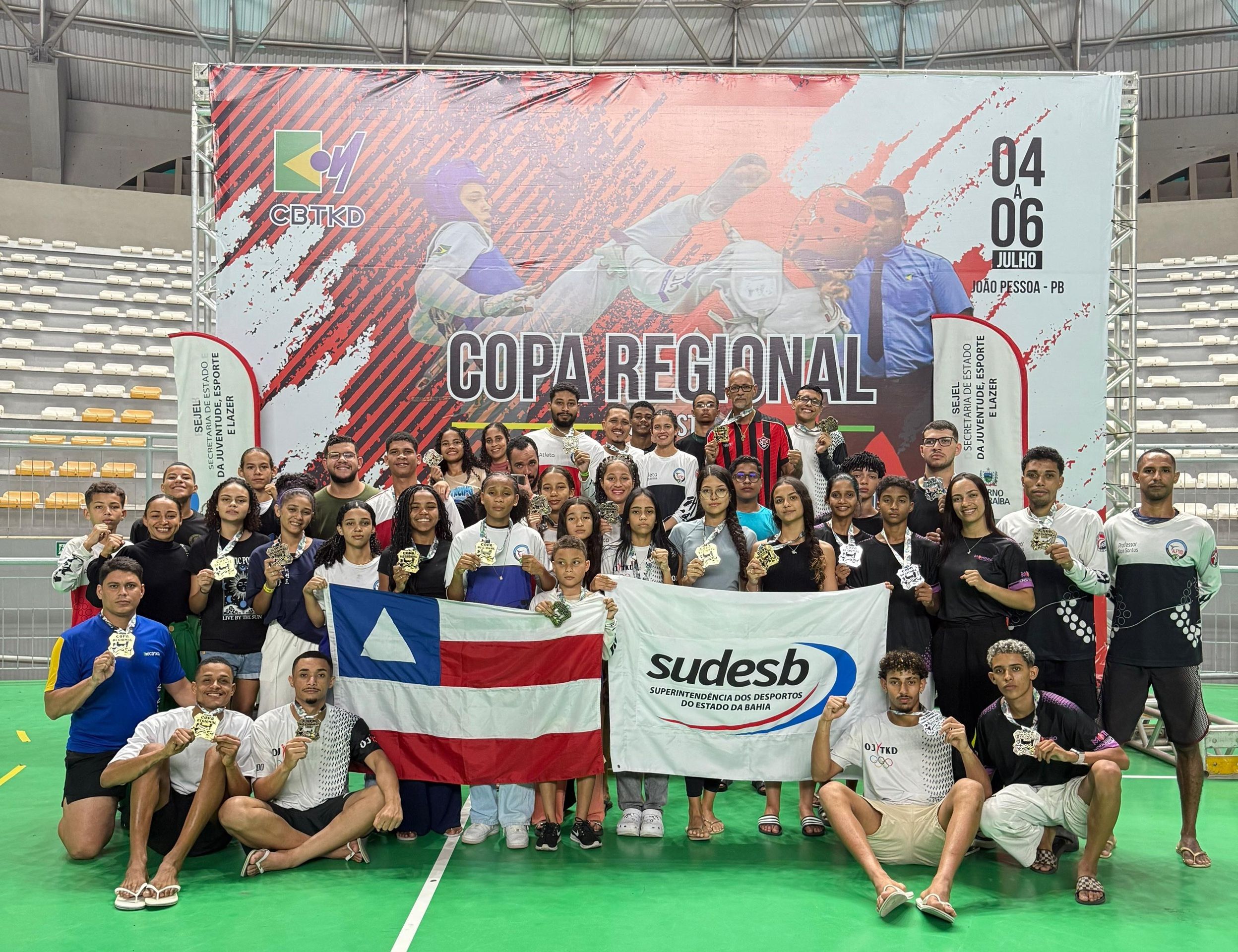 Bahia Conquista 31 Medalhas Na Copa Nordeste De Taekwondo 2025