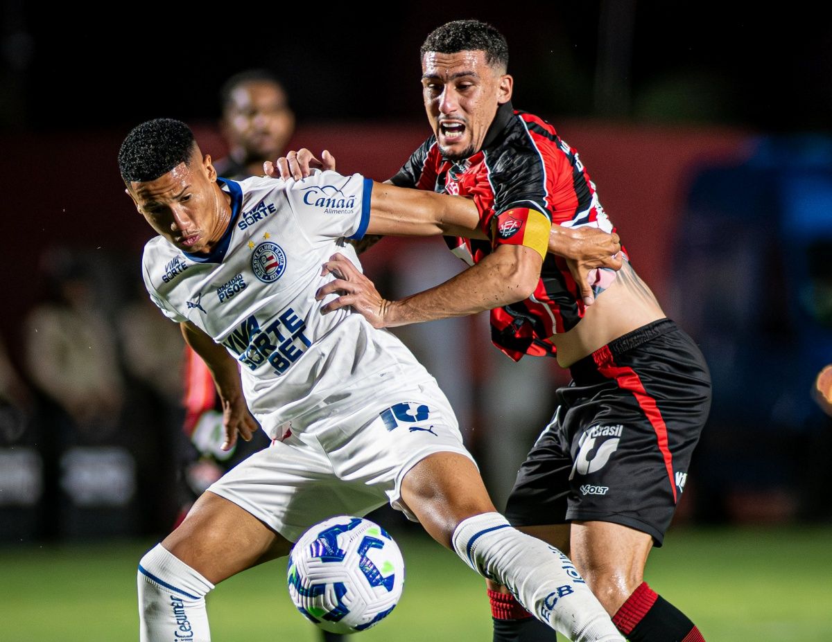Primeiro BaVi do ano, válido pelo Baianão, acontece neste domingo; confira onde assistir Vitória x Bahia. Foto: Victor Ferreira/EC Vitória