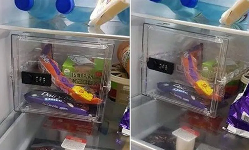 Inglês põe cofre em geladeira para impedir que a noiva coma chocolates