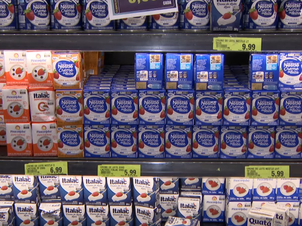 Os produtos lácteos, que são alimentos à base de leite, terão rótulos com alertas informando sua composição para maior conhecimento dos consumidores. Foto: SBT News