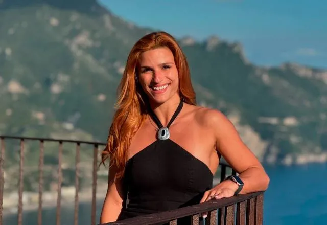 Medalhista olímpica, Jade Barbosa revela sexo do primeiro filho; veja