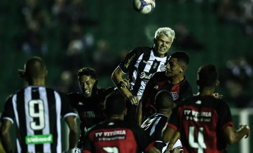 Série B: Vitória fica no empate com Figueirense e segue na Zona de Rebaixamento 