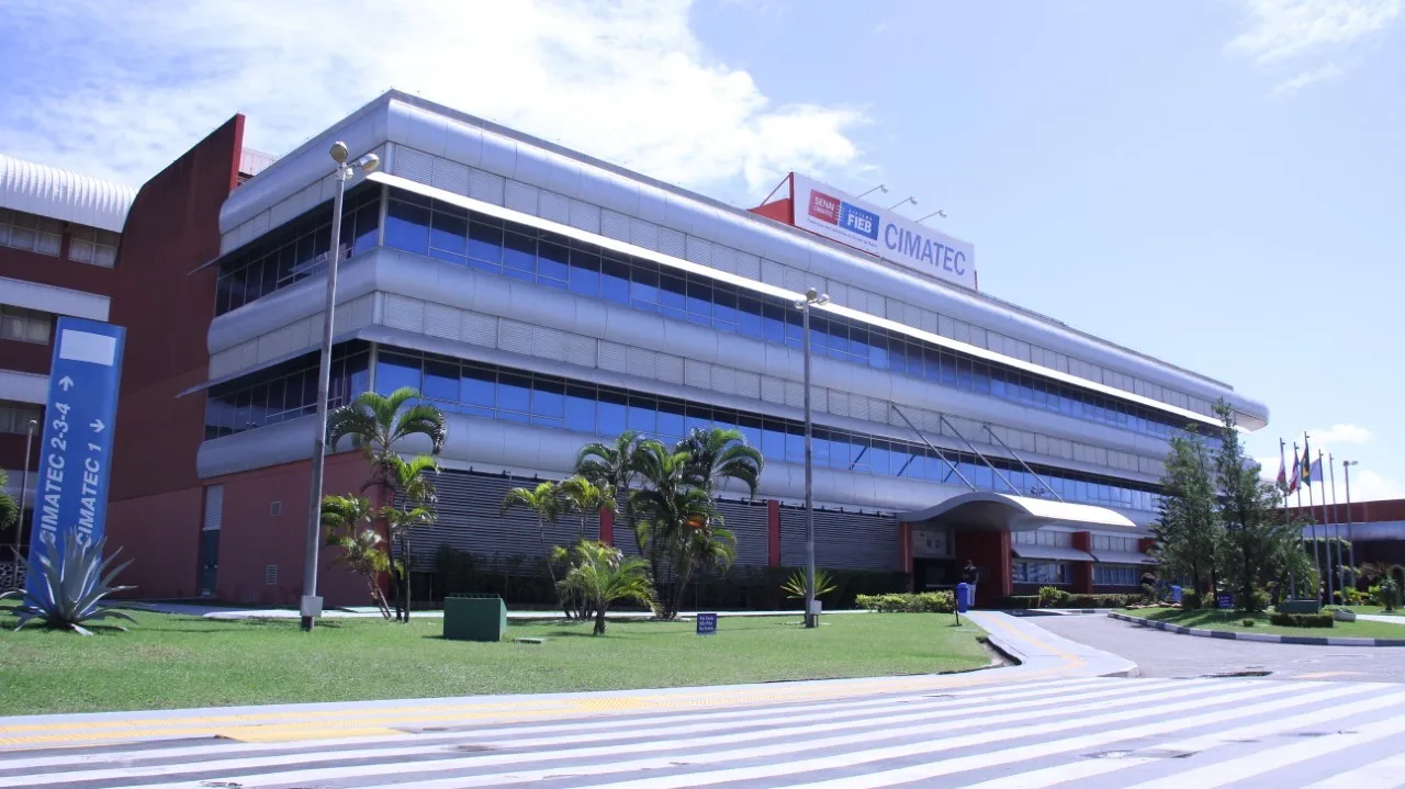 Imagem da sede do Senai