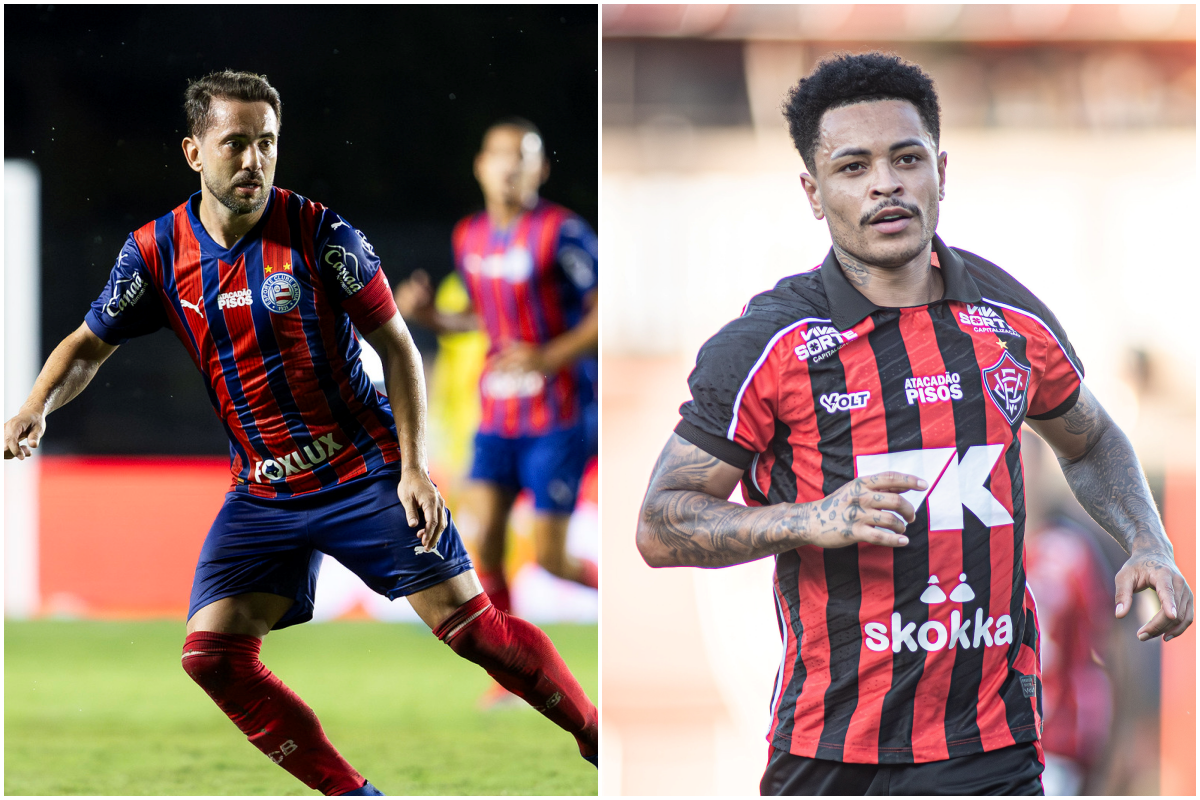 DOIS BAVIS: Bahia e Vit&oacute;ria podem se enfrentar duas vezes na mesma semana. Foto: Divulga&ccedil;&atilde;o