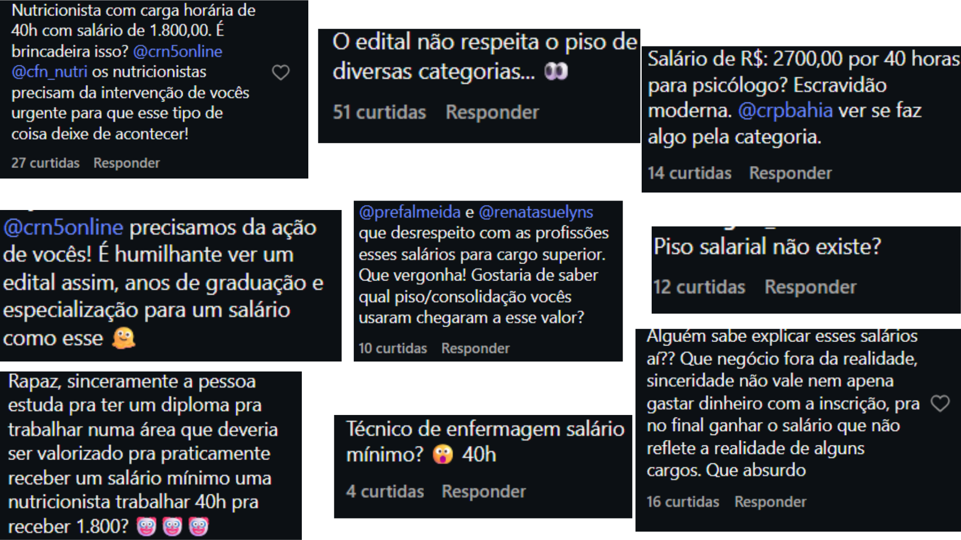 Concurso p&uacute;blico em cidade baiana vira alvo de cr&iacute;ticas por baixos sal&aacute;rios &ldquo;Inadmiss&iacute;vel&rdquo;.| Reprodu&ccedil;&atilde;o/ Redes Sociais