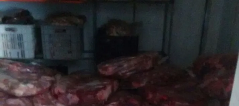 Polícia apreende 800 quilos de carne armazenados sem refrigeração em Dom Macedo