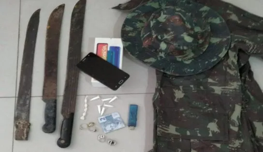 Suspeito de estuprar garota de 14 anos após ameaçá-la com facão é preso em Eunápolis 