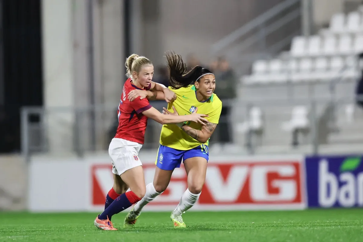 Seleção Feminina perde para Noruega por 3x1 em amistoso internacional