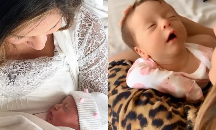 Claudia Leitte publico vídeo da filha Bela e Ivete Sangalo comenta: "que benção"