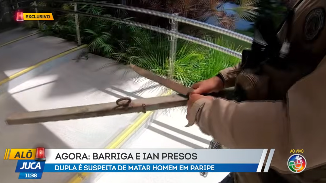 Dois Homemns S&atilde;o Presos Ap&oacute;s Espancarem Homem Com Barra De Feror 