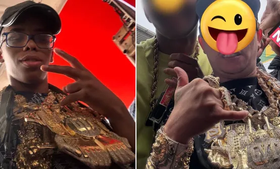 'Boca de 09' desativa Instagram após foto com colar de traficante viralizar