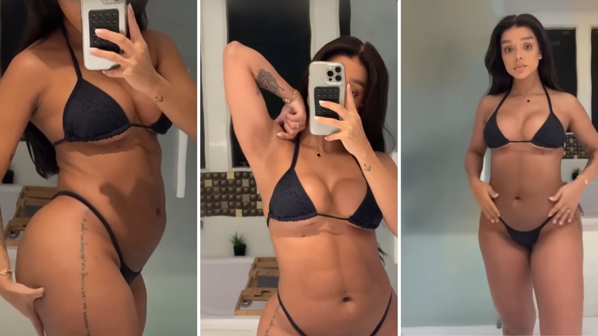 Brunna mostrou o que a incomoda no corpo após gravidez