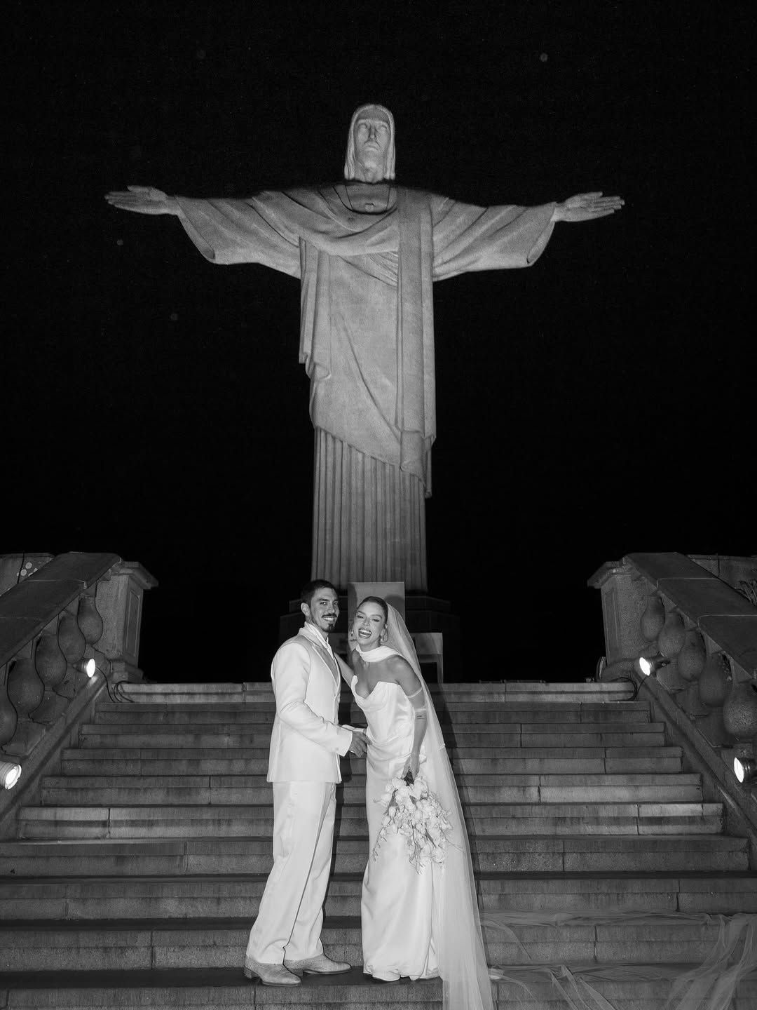Giovanna Lancellotti compartilha fotos do casamento no Rio de Janeiro. Foto: Redes sociais / @gilancellotti /@Anna Quast