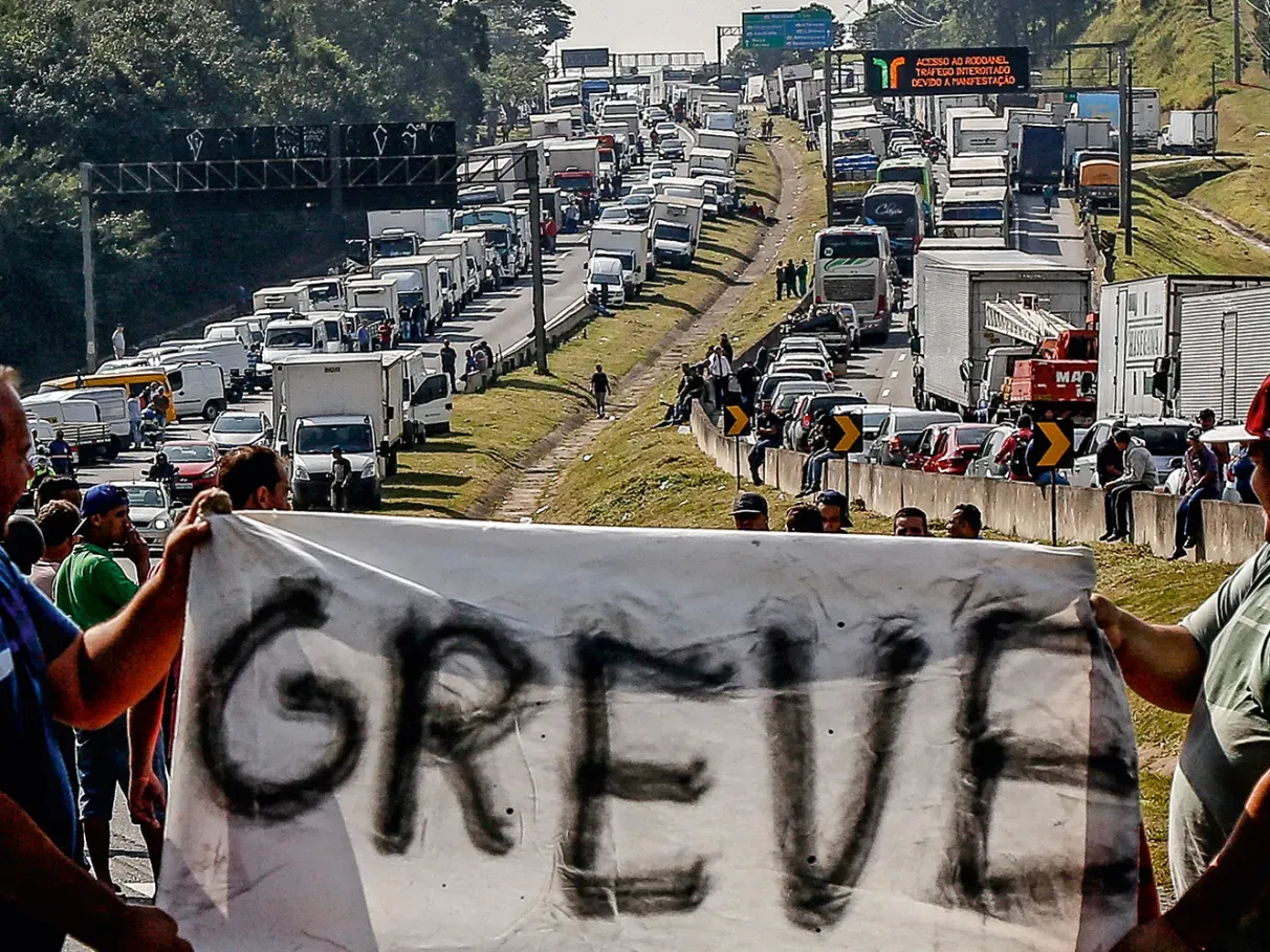 Imagem de greve 