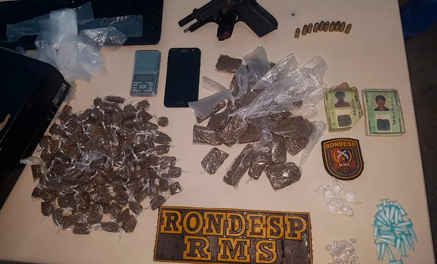 Rondesp prende em flagrante dupla foragida da Justiça na cidade de Candeias