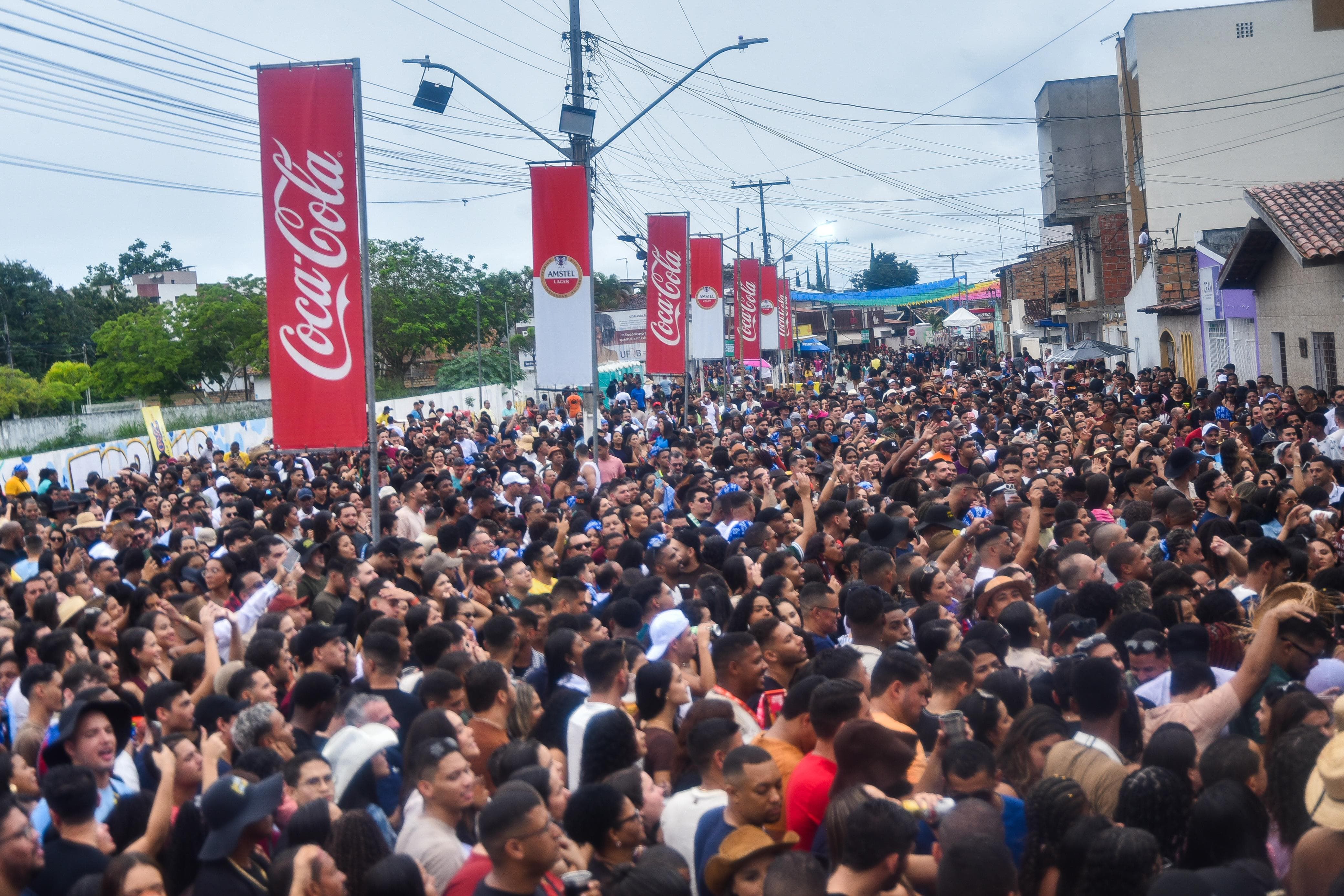Circuito Murilo Sena fica na Rua da Estação, onde se localiza a entrada da Universidade Federal do Recôncavo Baiano. Foto: Divulgação /  Prefeitura de Cruz das Almas