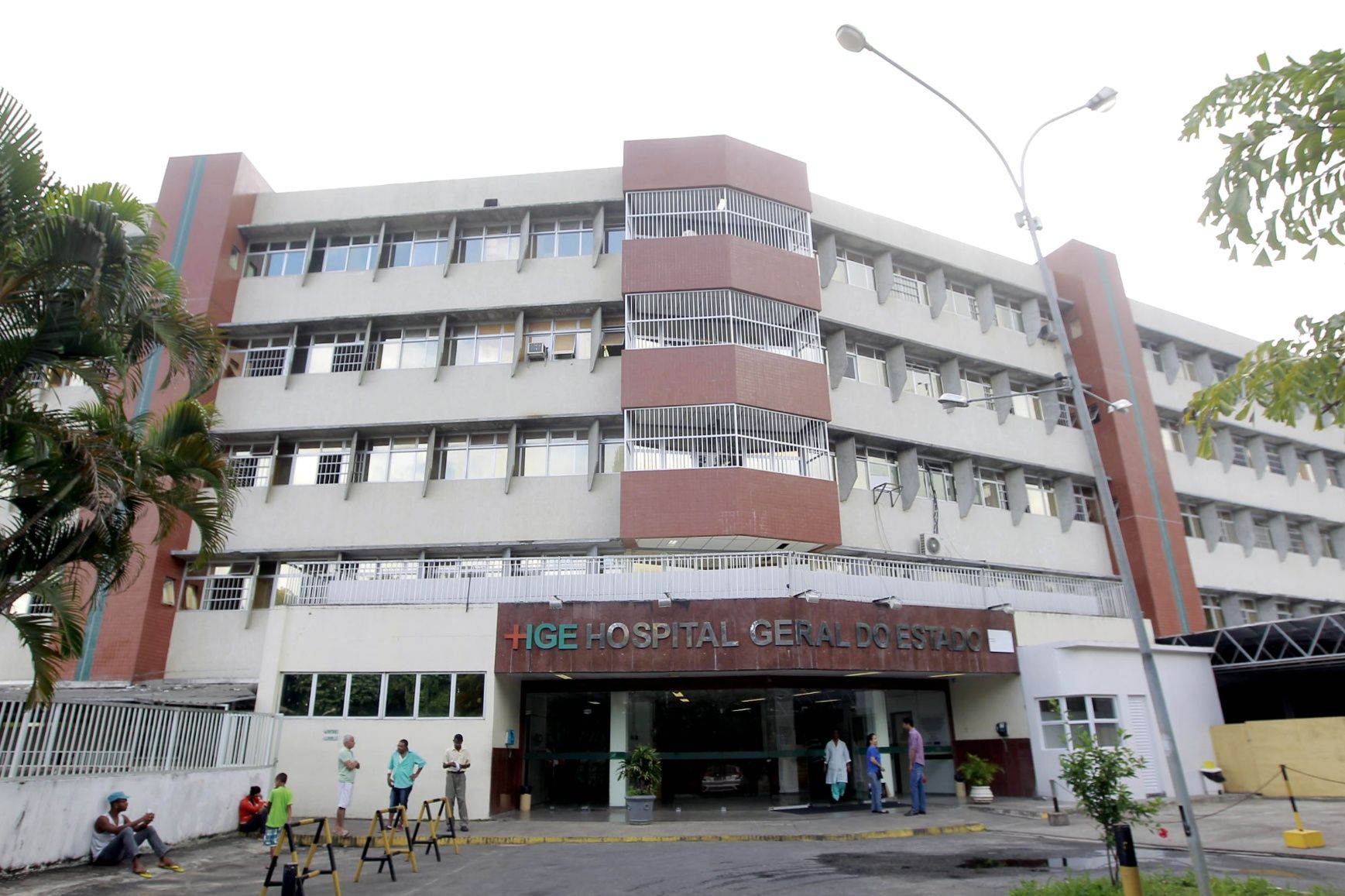 Vítima baleada na tentativa de assalto está no HGE. Foto: GOVBA