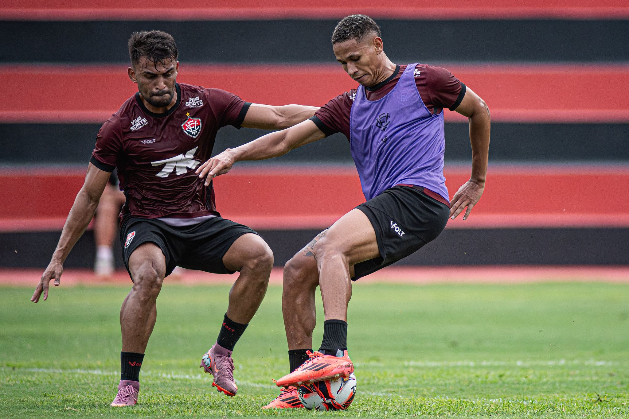 Vit&oacute;ria treina de olho no Gal&iacute;cia | Foto: Victor Ferreira/EC Vit&oacute;ria