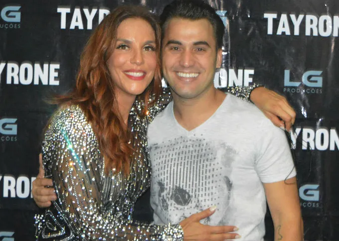 Pela primeira vez, Tayrone e Ivete cantam juntos em show