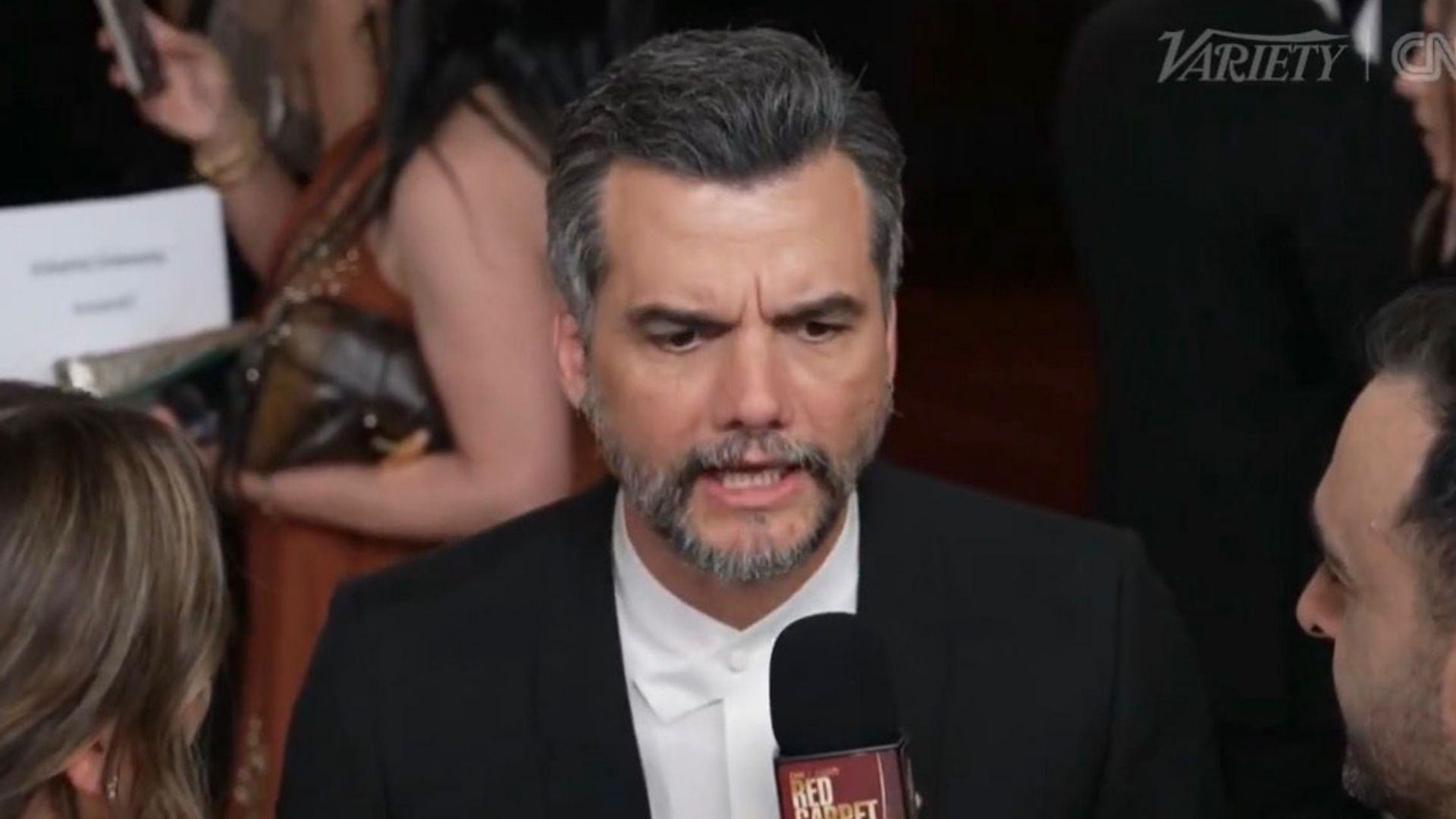 Reprodu&ccedil;&atilde;o X / @variety ; Oscar: Wagner Moura diz que espera inspirar jovens atores latino-americanos