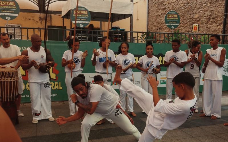 As oficinas do Festival Pelourinho Cultural se conectam com a tradi&ccedil;&atilde;o dos blocos afro, fundamentais para a constru&ccedil;&atilde;o da identidade musical baiana/Foto: Divulga&ccedil;&atilde;o&nbsp;